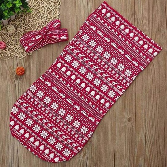 christmas swaddle set